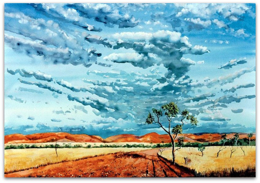 Pilbara Evening - Helen Norton Art