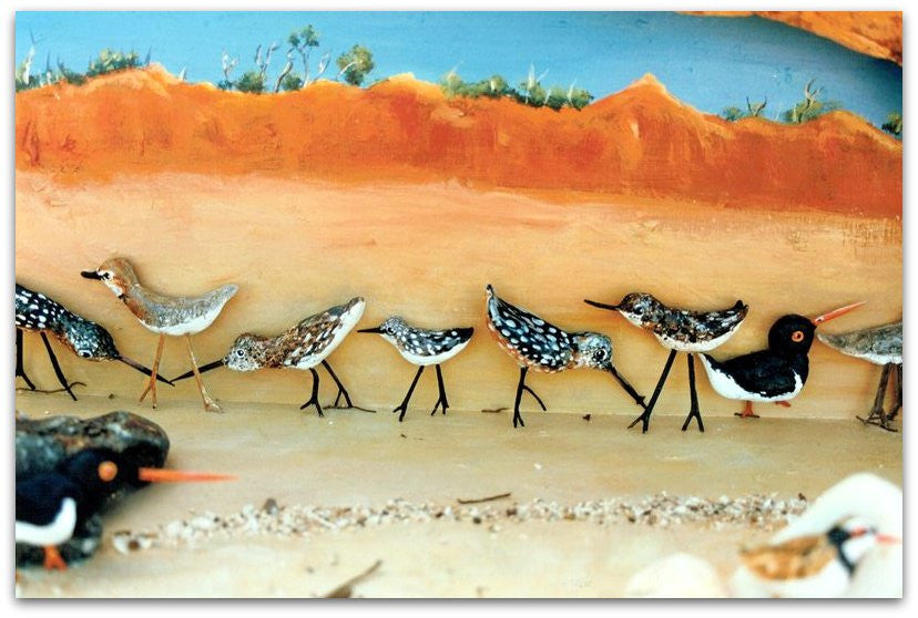 1993 Keen Chappies Bird Watchers - Helen Norton Art