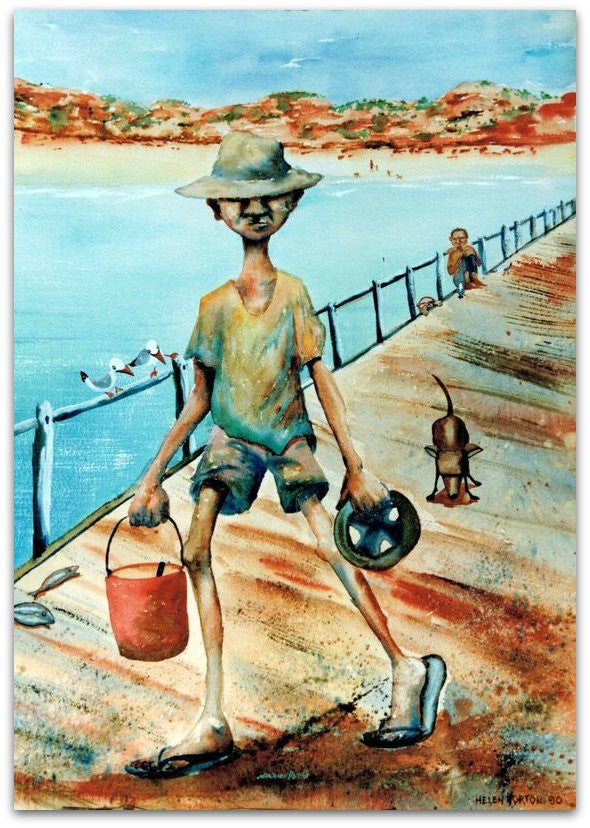 Fisherman on Broome Jetty