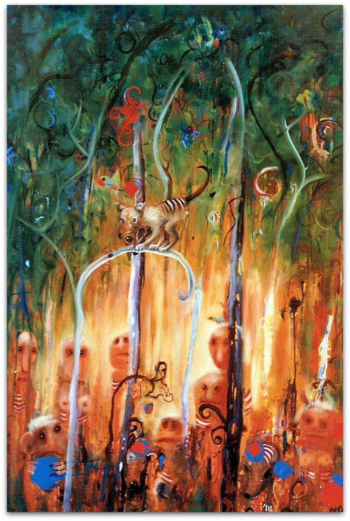 Tiger Dog (Adam and the Seven Ribs) - Helen Norton Art