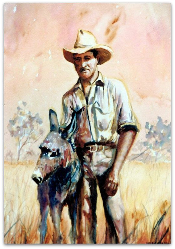 James Blundell at Mandora Station