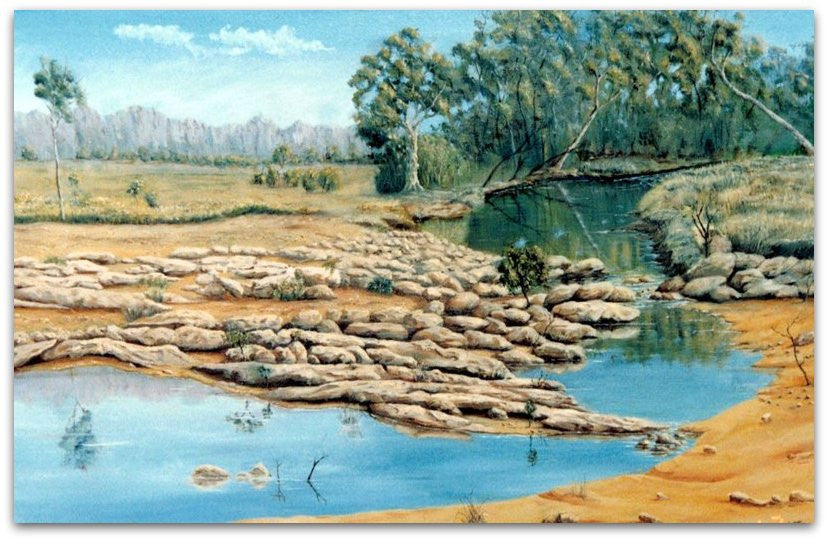 Pinnacle Creek Pilbara - Helen Norton Art