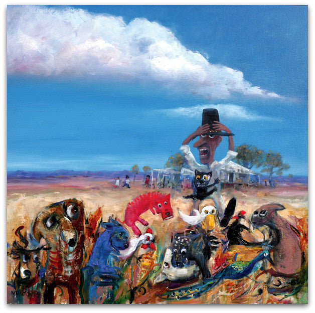 Dog Brawl in Home Paddock