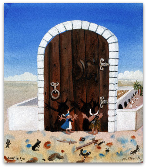Door Prize - Humbubba - Helen Norton Art