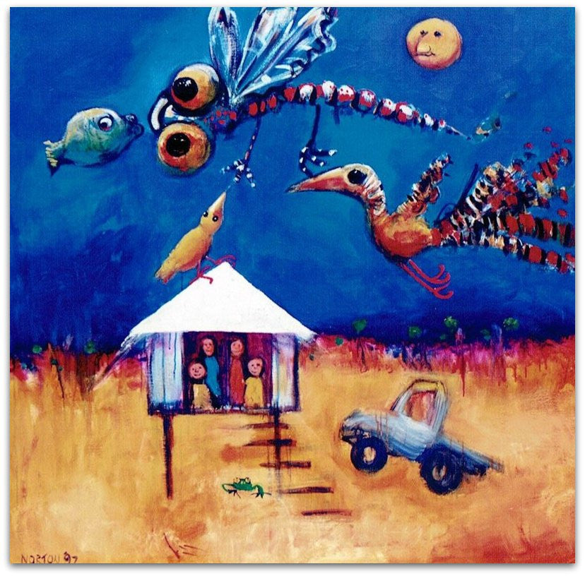 DragonFlyAndCougalBird