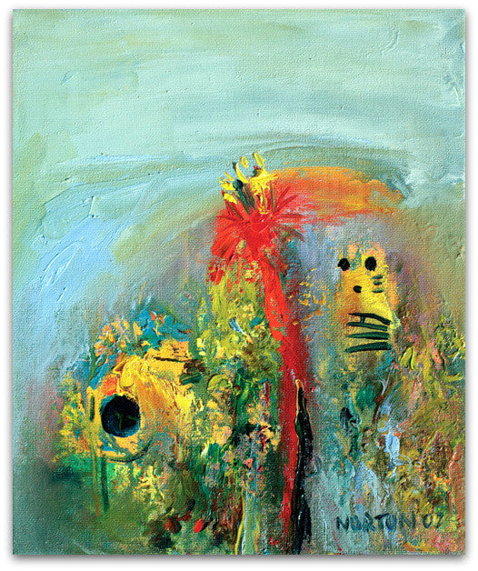 Evidence of a Tiger - Helen Norton Art