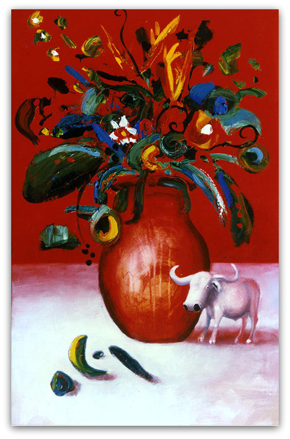 Excuse for a Flower Painting - Helen Norton Art