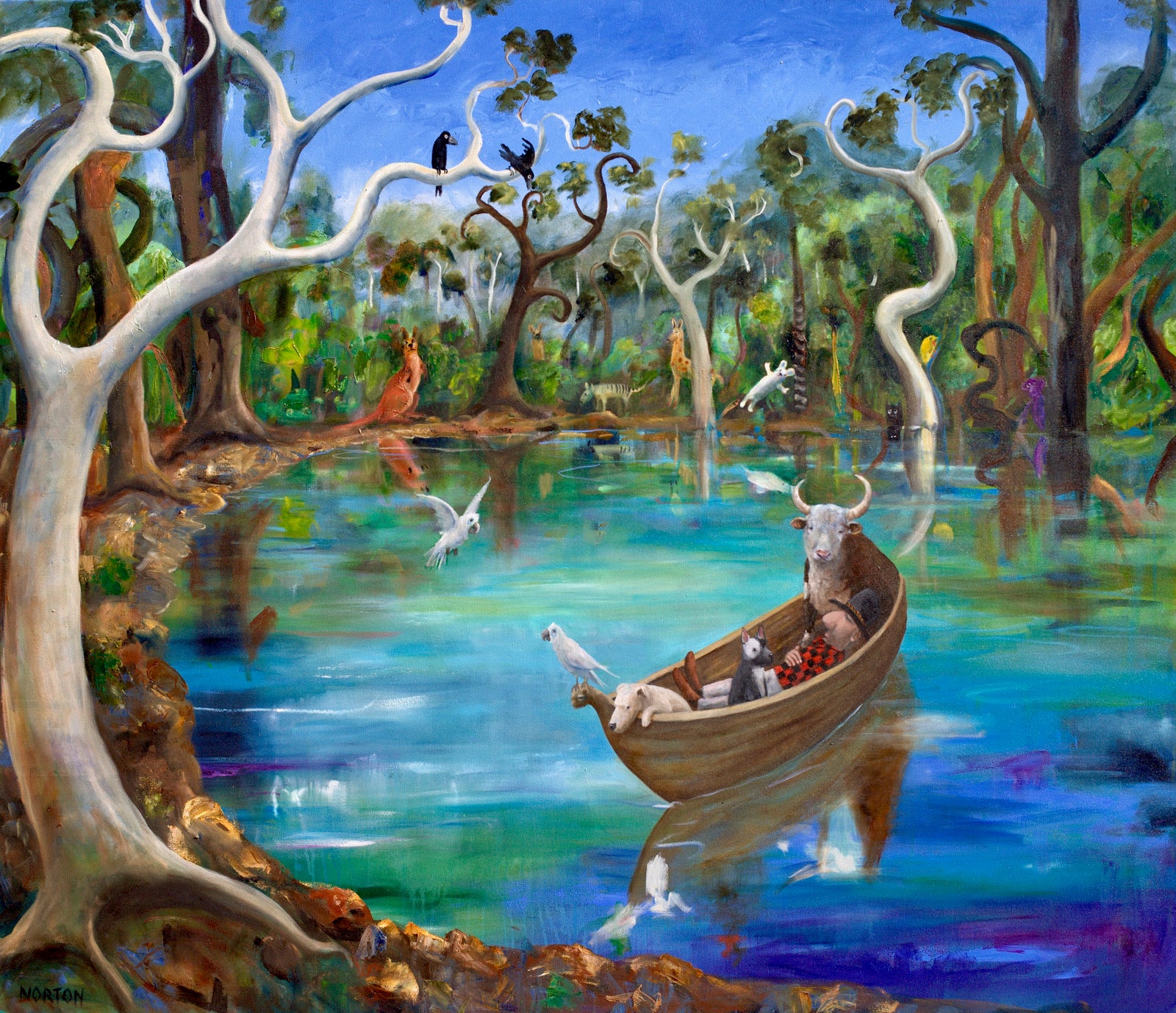 He Only Needed a Few Friends