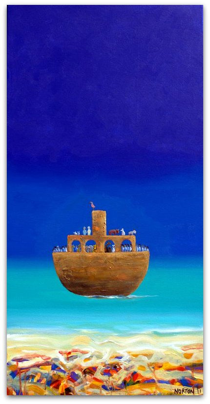 Float Boat - Helen Norton Art