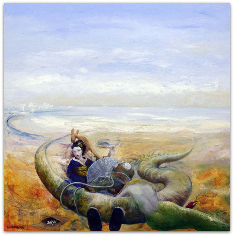 Serpent Geisha - Helen Norton Art