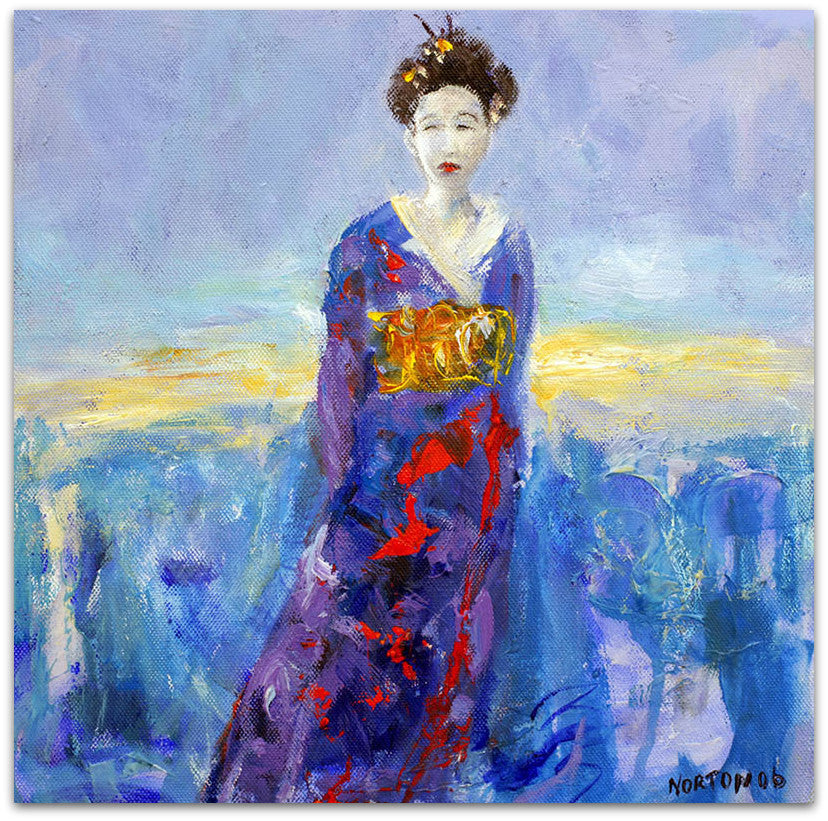 Geisha in the Wind
