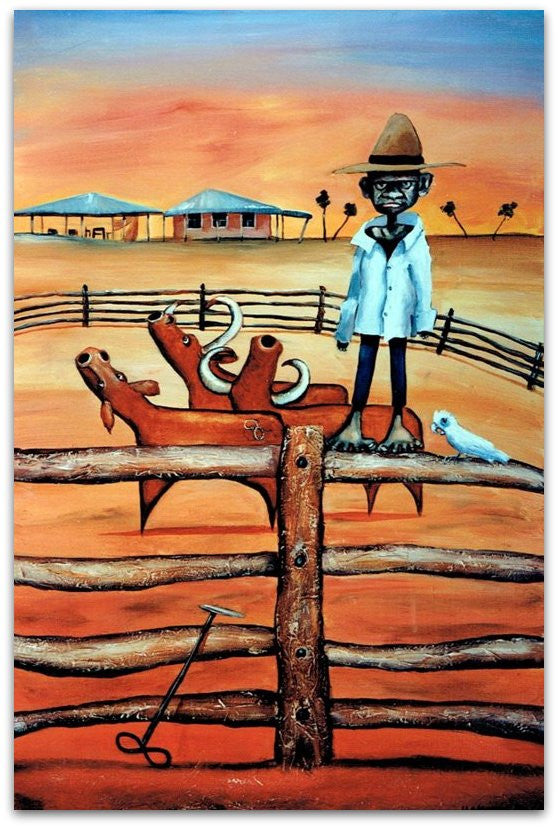 Him Good Little Ringer - Helen Norton Art
