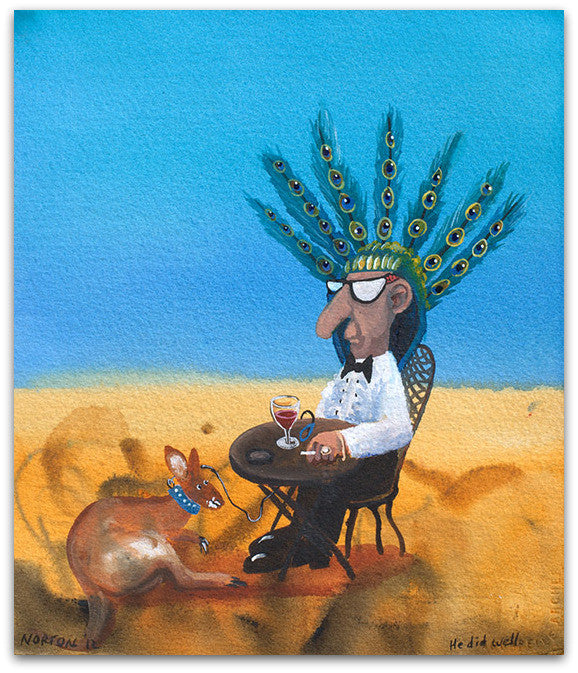 He Did it Well - Helen Norton Art