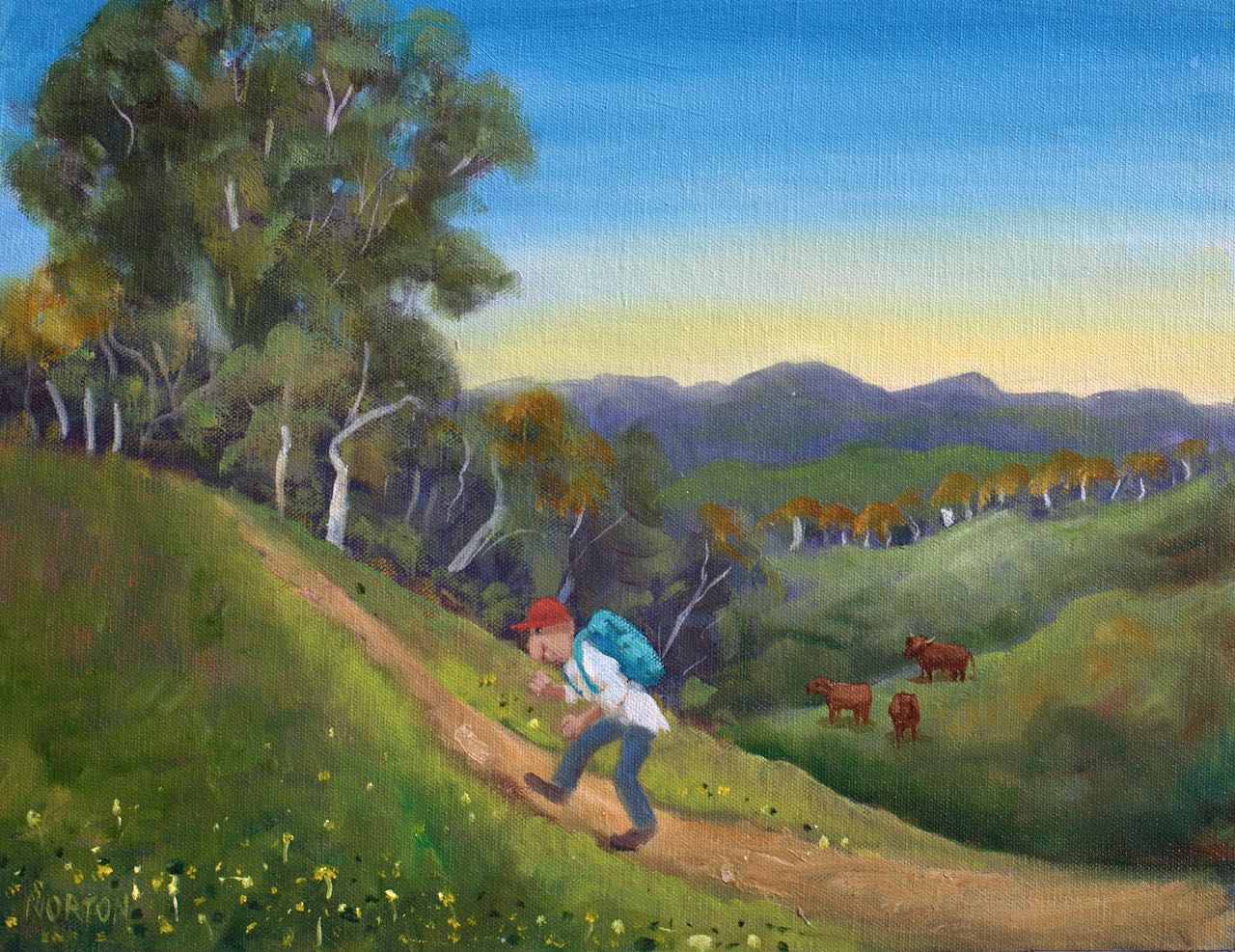 Hiking Man