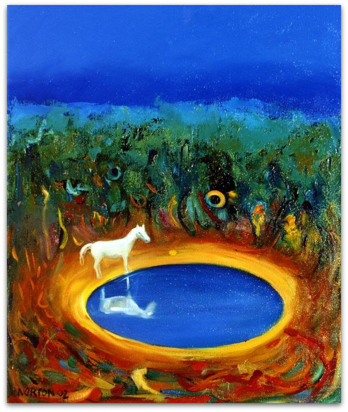 Horse at Deep Pool