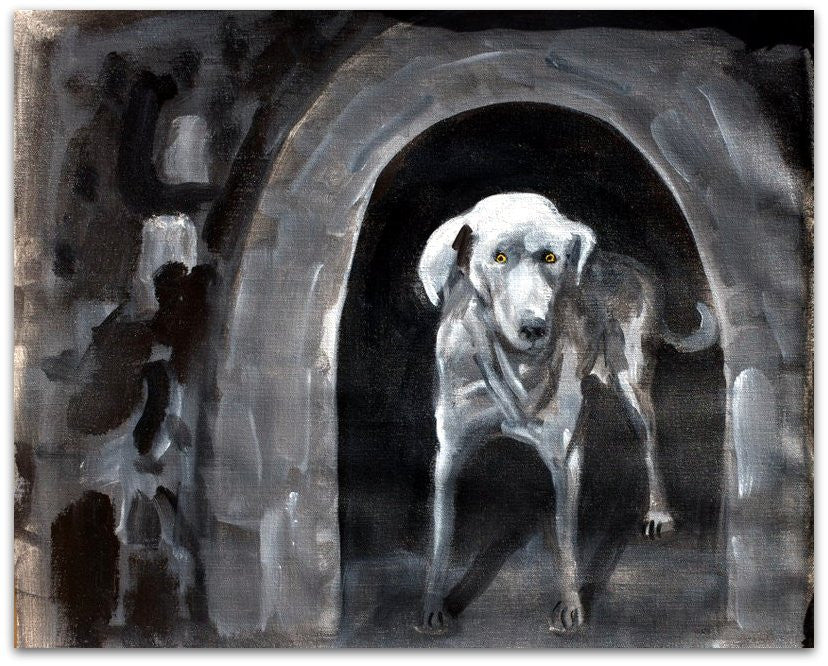 Hound in Arch