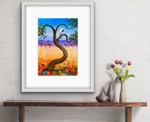 Curly Trees Matched His Crest