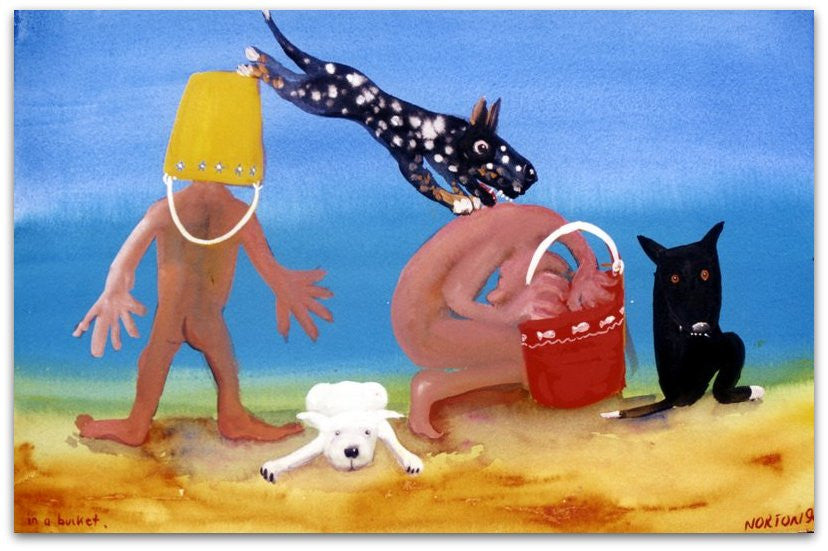 In a Bucket - Helen Norton Art