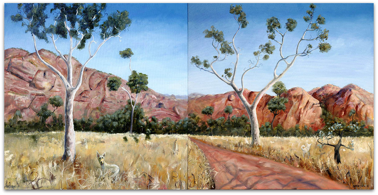 Kimberley Scene Diptych