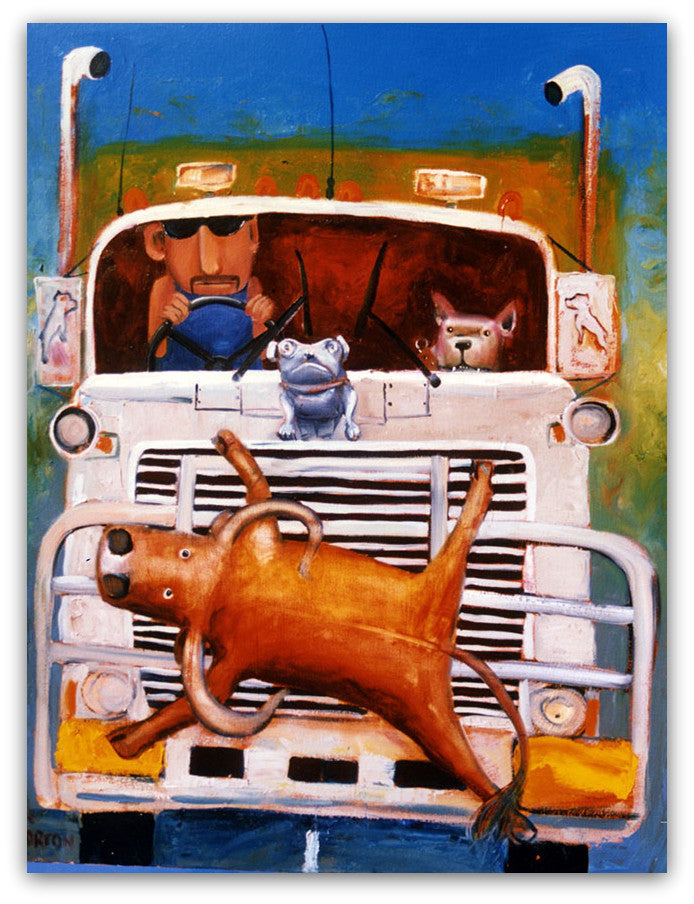 Mack Truck - Helen Norton Art
