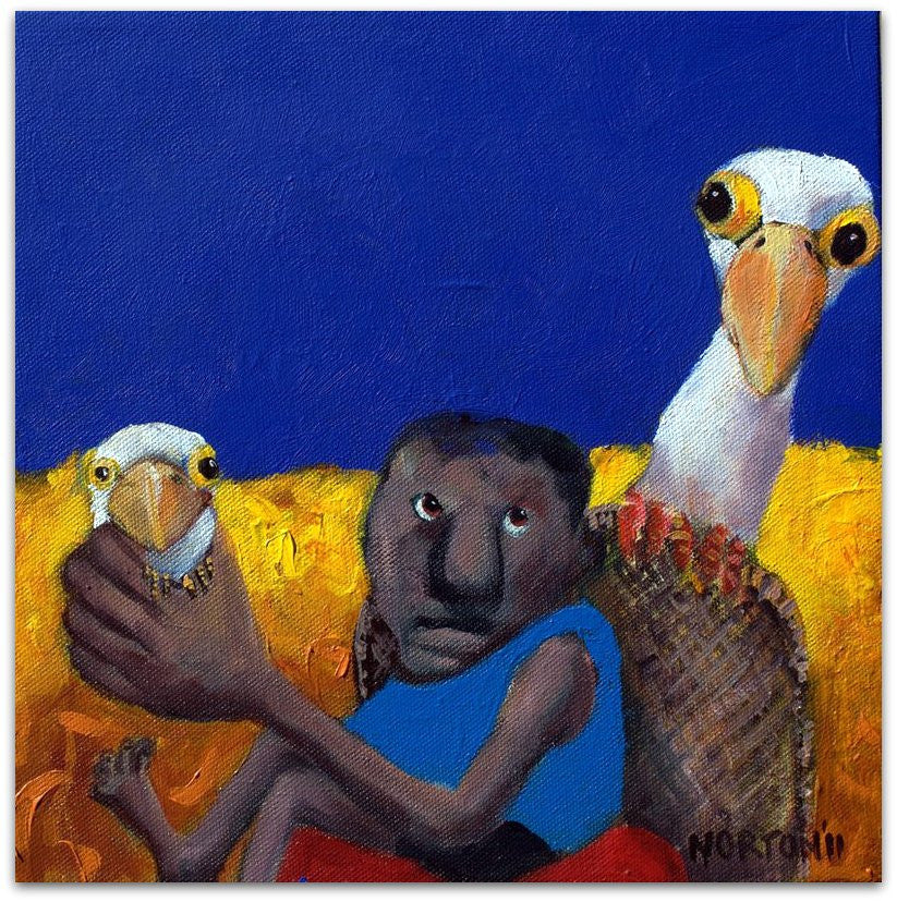 Man Portrait - Helen Norton Art