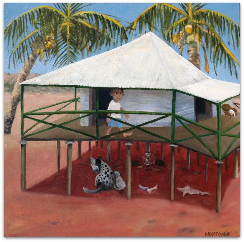 Man on Broome Veranda