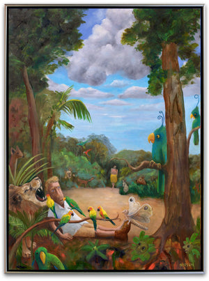 Man at Gate of Eden