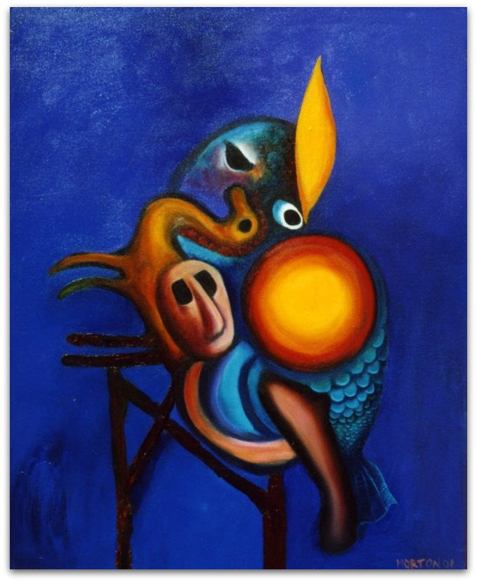 Man's Little Gift - Helen Norton Art