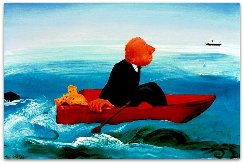 Man Missing The Boat