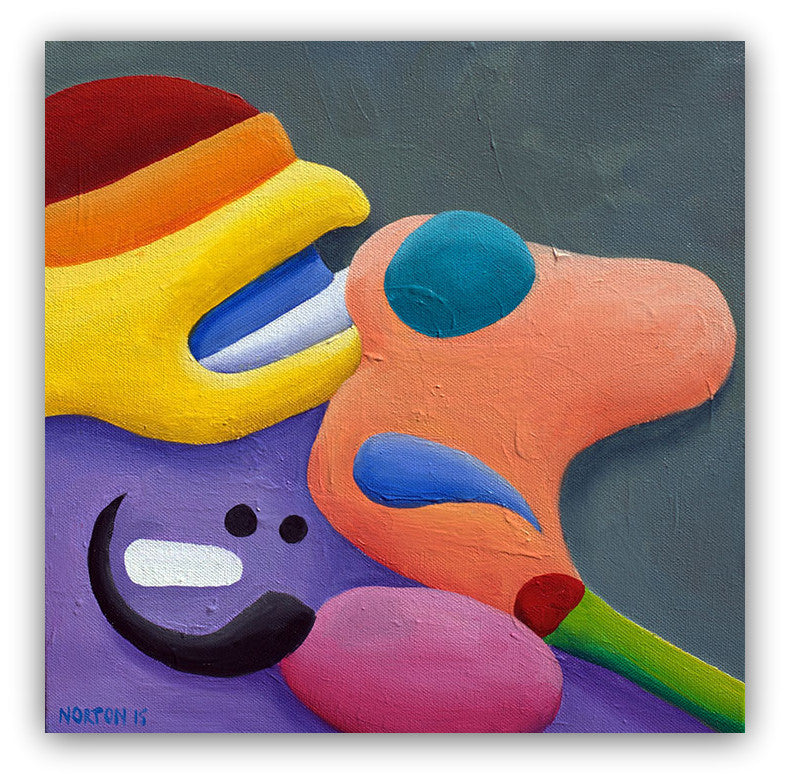 Moustache - Helen Norton Art