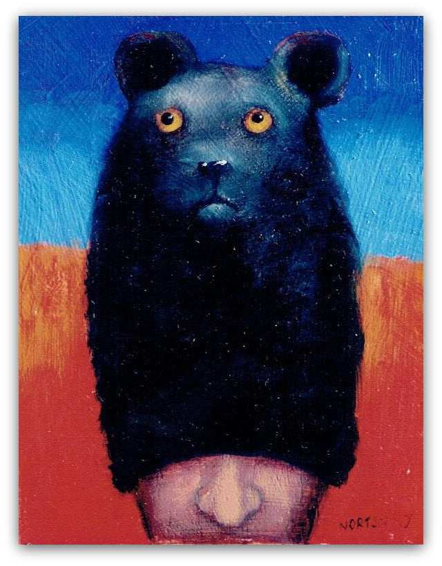 Portrait - Bearskin - Helen Norton Art