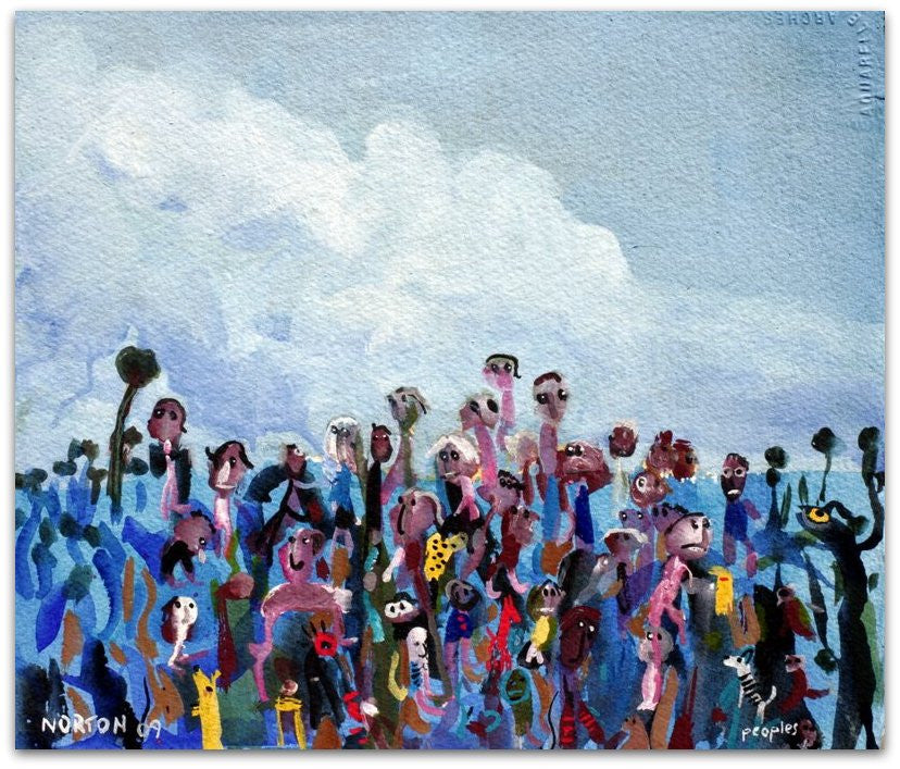 Peoples - Helen Norton Art