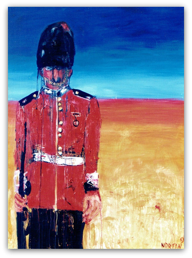 Red and Black - Helen Norton Art
