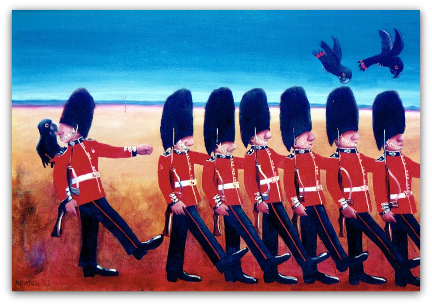 Red and Black - Helen Norton Art