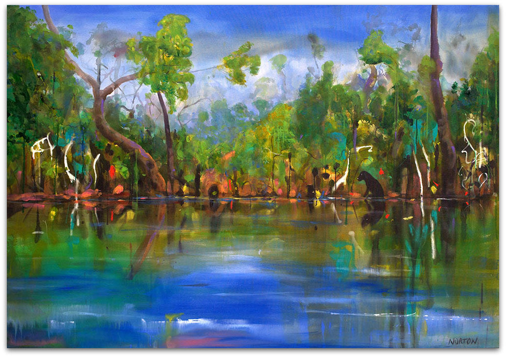 Rufous by the River