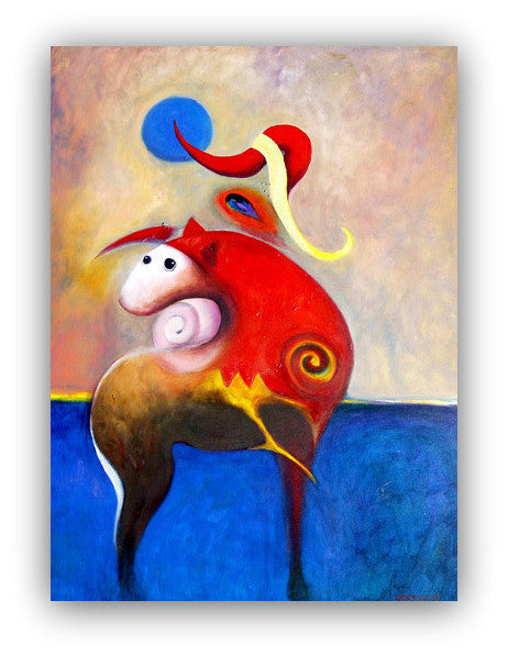 Horse of the Red Robin - Helen Norton Art
