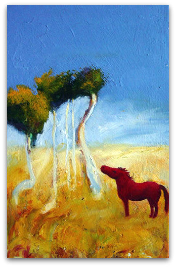 The Fantasy in Reality - Red Horse