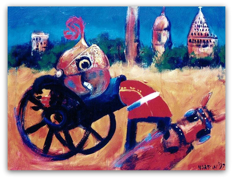 Seeking Solitude in the Promise - Helen Norton Art