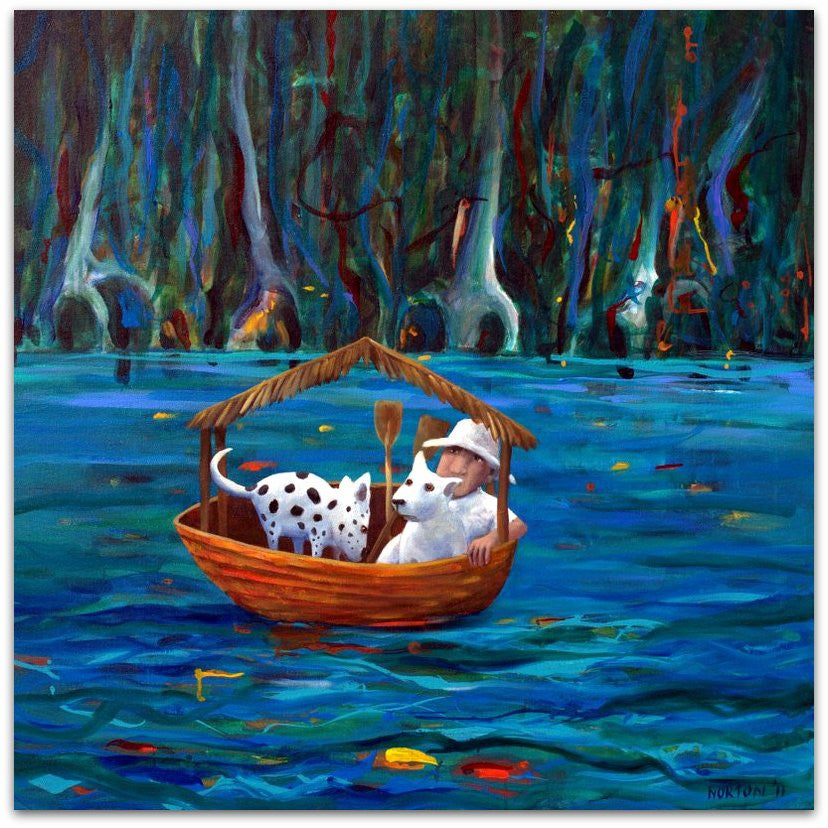 Sheltered Boat