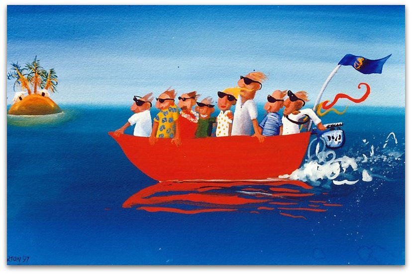 Shore Party - Helen Norton Art