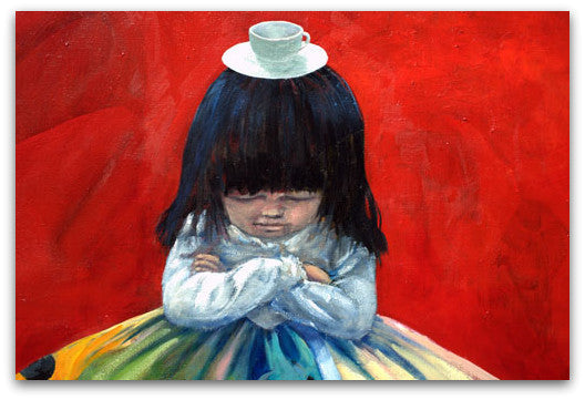 Sulking Tea Cup