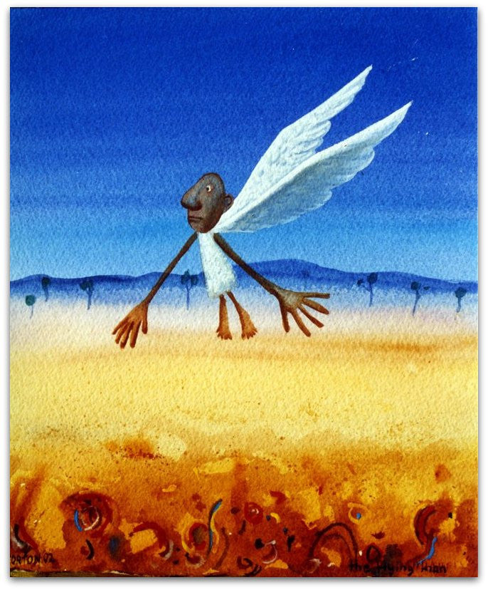 The Flying Man - Helen Norton Art