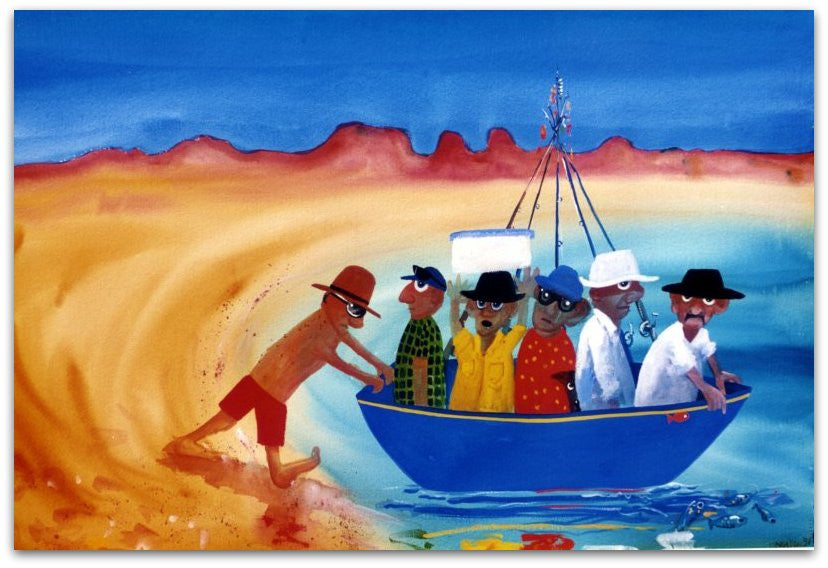 The Big Game - Helen Norton Art
