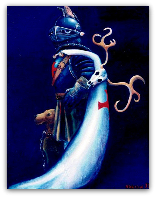 The Dark Knight (Mr Europe) - Helen Norton Art