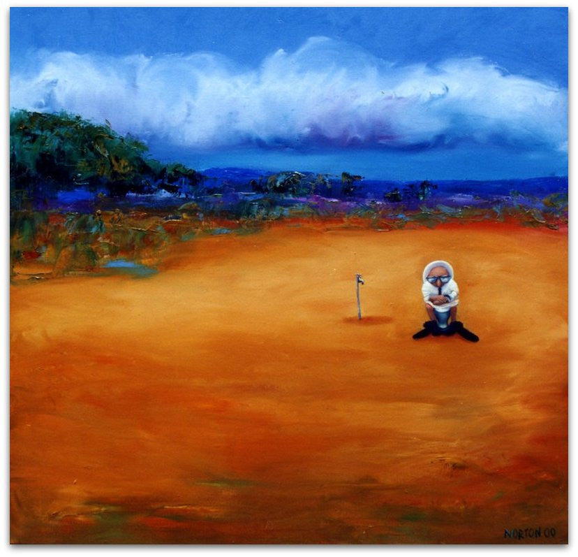 The Dunny - Helen Norton Art