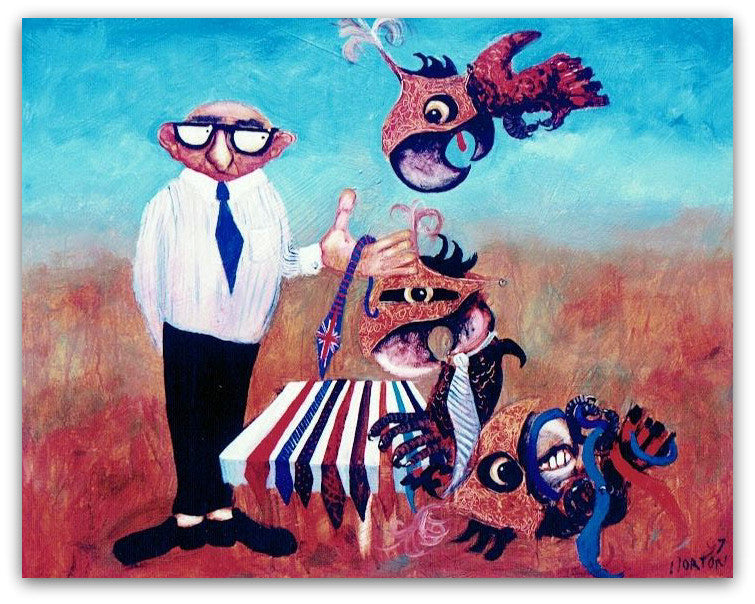 The Expatriate Merchant - Helen Norton Art