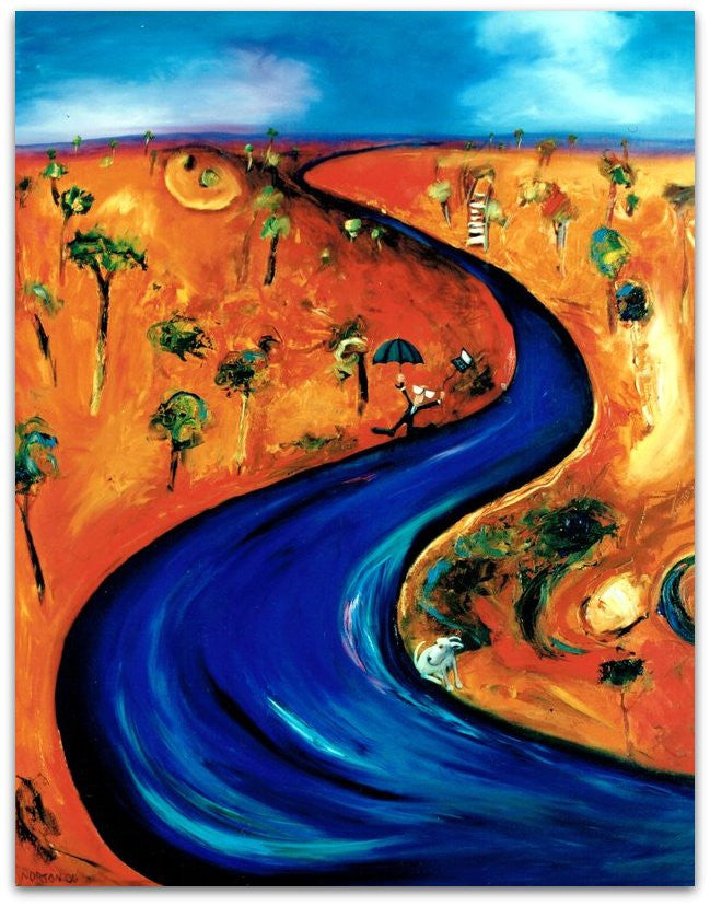 The Stream - Helen Norton Art
