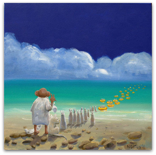 Thousands Came but they Wouldn't All Fit - Helen Norton Art