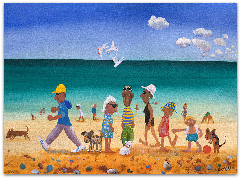 Walkies - Helen Norton Art