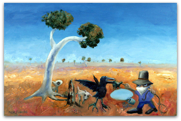 Water Bandit - Helen Norton Art